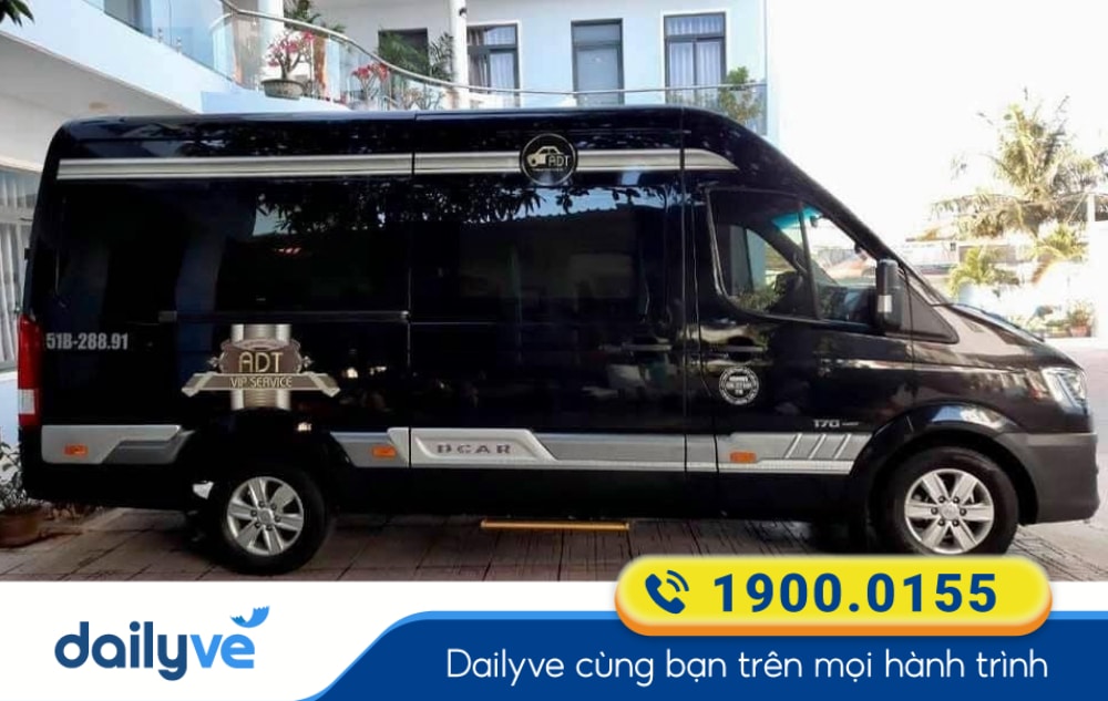 Nhà xe ADT Limousine tuyến Phan Thiết Bình Thuận đi Sài Gòn