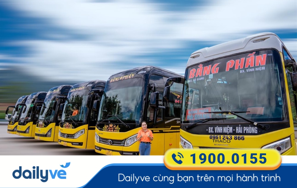Nhà xe Bằng Phấn tuyến Hà Nội đi Hà Giang