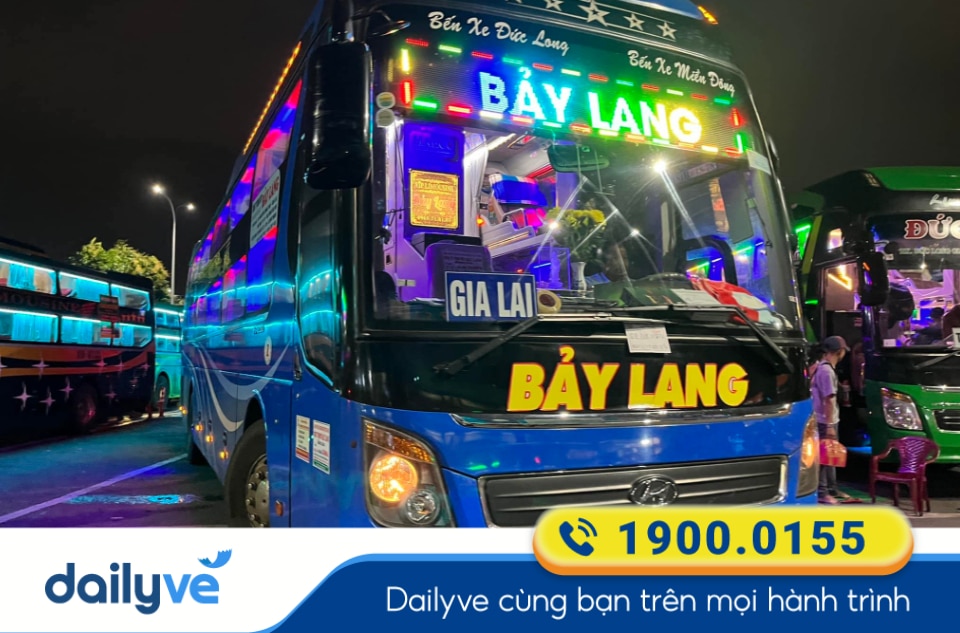 Nhà xe Bảy Lang tuyến Bến xe Đức Long Gia Lai đi Sài Gòn