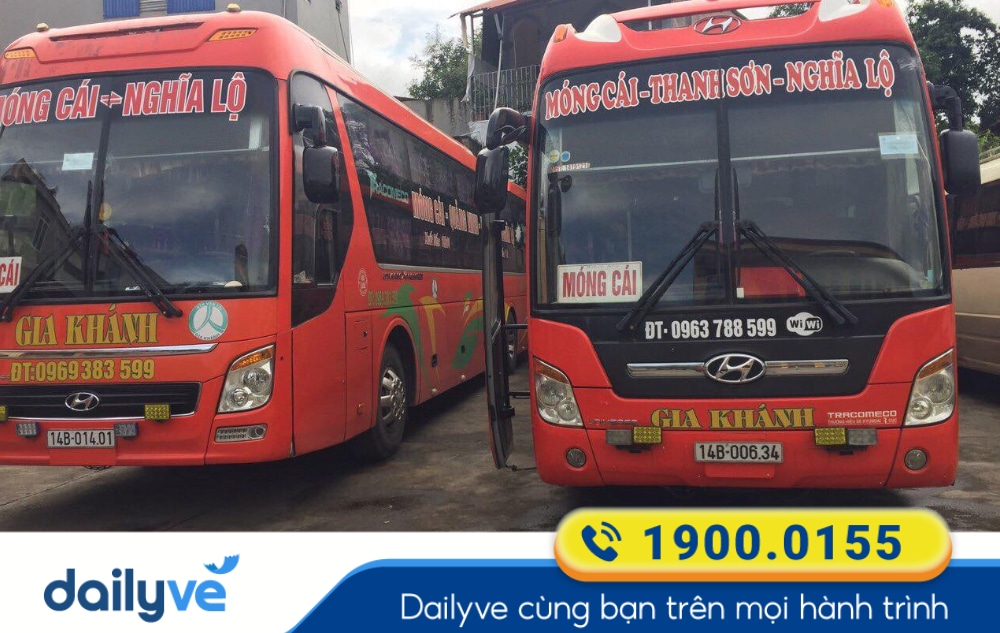 Nhà xe Gia Khánh tuyến Hà Nội đi Móng Cái Quảng Ninh
