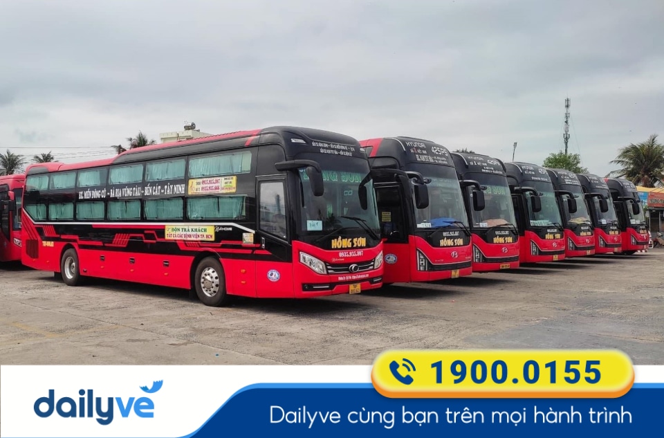 Nhà xe Hồng Sơn tuyến Bình Dương đi Tuy Hòa Phú Yên