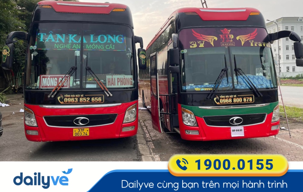 Nhà xe Ka Long tuyến Hà Nội đi Móng Cái Quảng Ninh