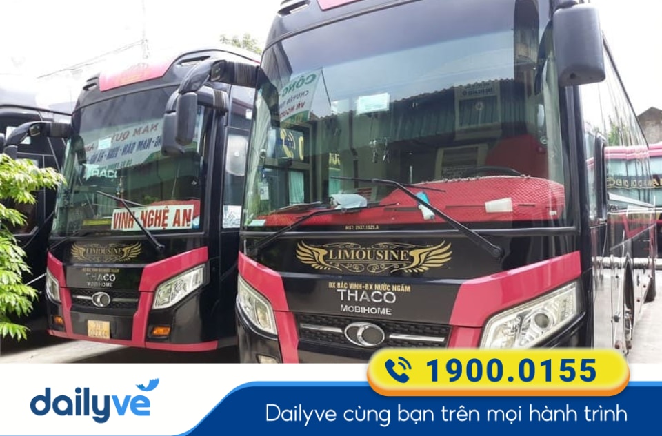 Nhà xe Nam Quỳnh Anh tuyến Vinh Nghệ An đi Hà Nội