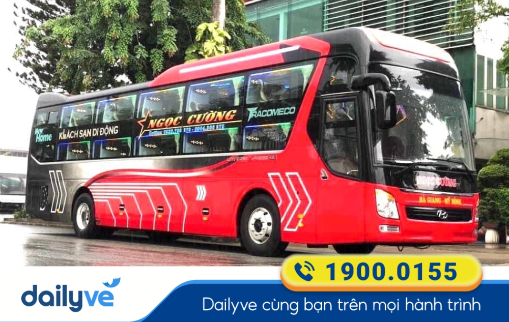 Nhà xe Ngọc Cường tuyến Hà Nội đi Hà Giang