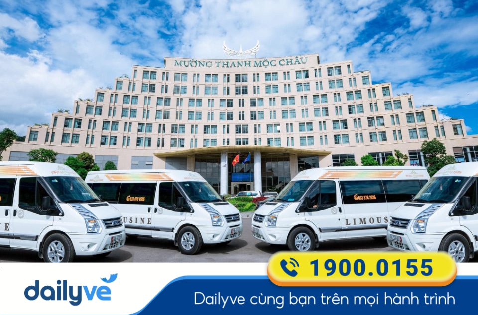 Nhà xe Nhật An Limousine tuyến Hà Nội đi Mộc Châu Sơn La