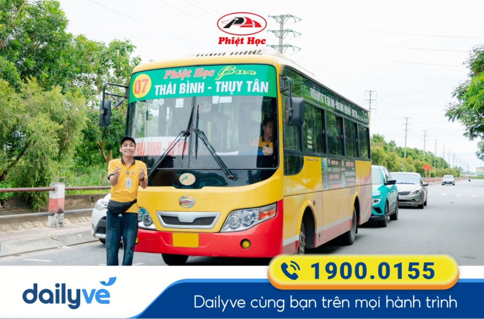 Nhà xe Phiệt Học Limousine tuyến Hà Nội đi Thái Bình