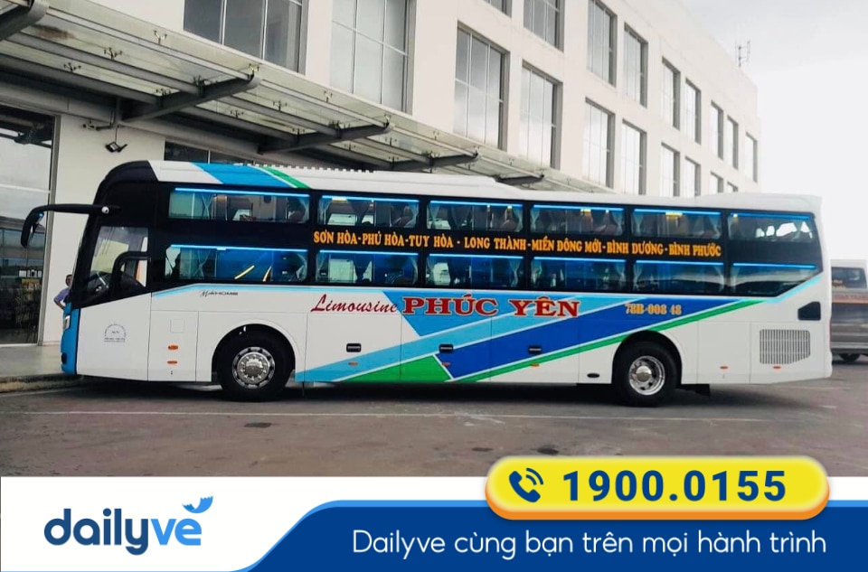 Nhà xe Phúc Yên tuyến Bình Dương đi Tuy Hòa Phú Yên