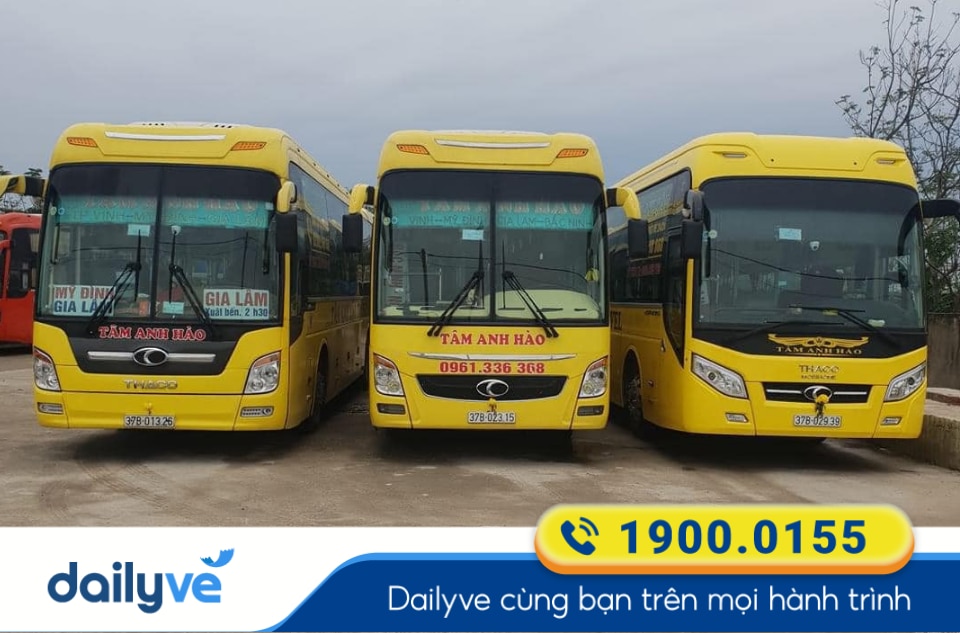 Nhà xe Tâm Anh Hào tuyến Vinh Nghệ An đi Hà Nội