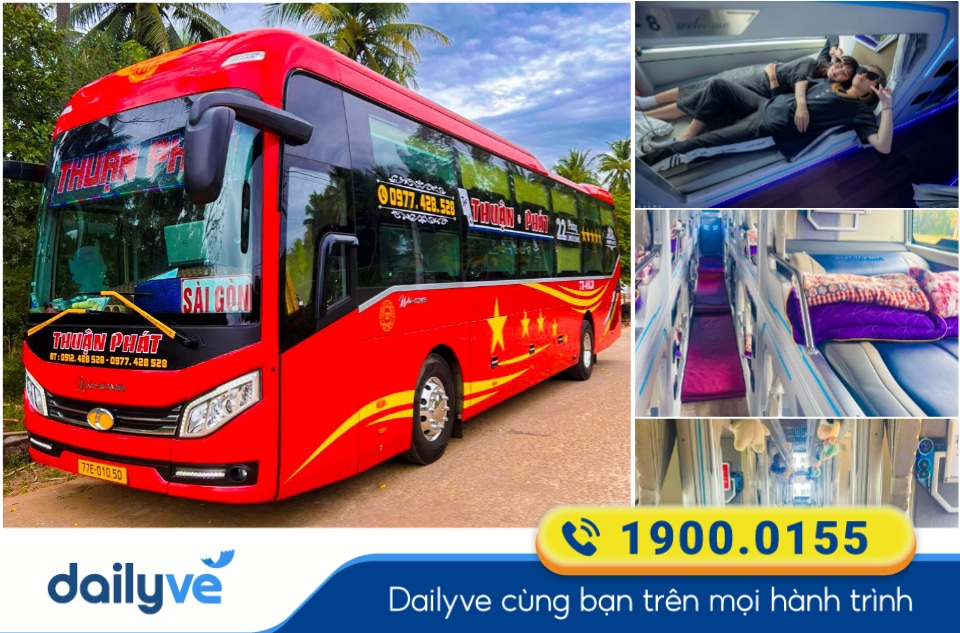 Nhà xe Thuận Phát tuyến Sài Gòn đi Quy Nhơn Bình Định