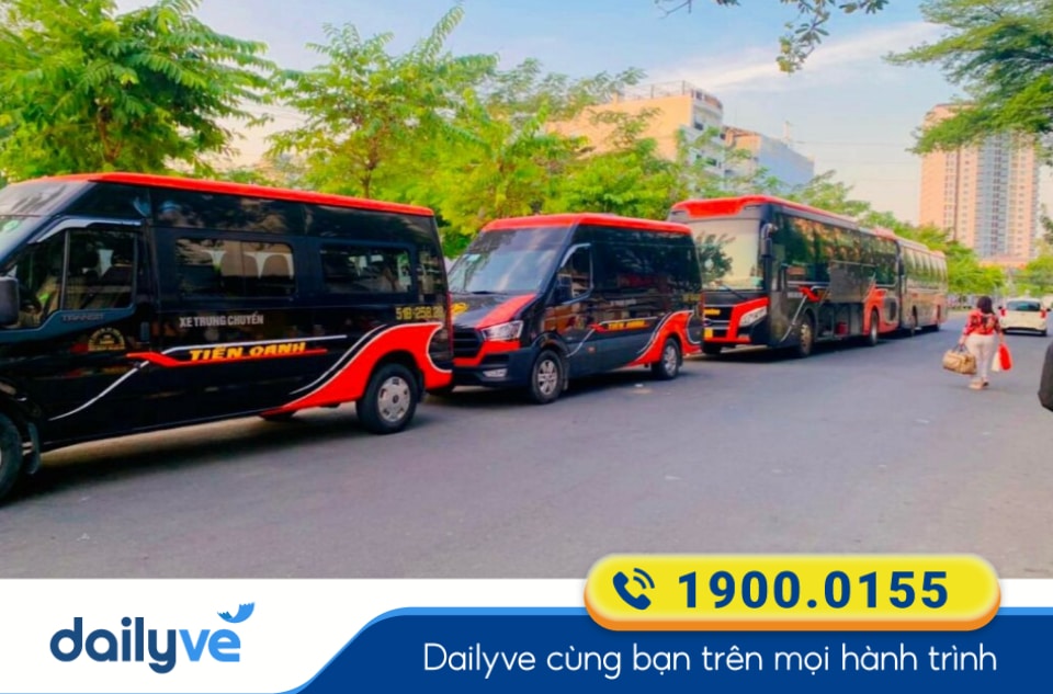 Xe giường nằm nhà xe Tiến Oanh tuyến Sài Gòn đi Buôn Ma Thuột Đắk Lắk