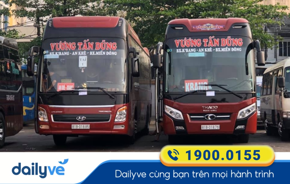 Nhà xe Vương Tấn Dũng tuyến Buôn Ma Thuột đi Sài Gòn