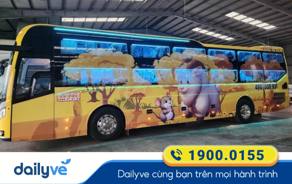 Nhà xe An Phú tuyến Đà Lạt Lâm Đồng đi Nha Trang Khánh Hòa