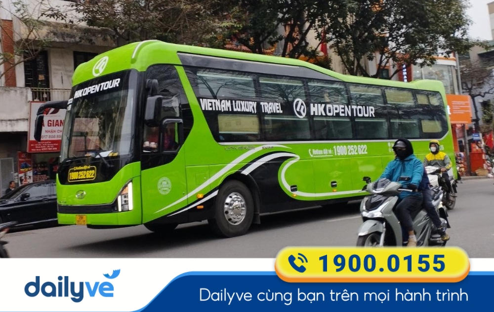 Nhà xe HK Buslines tuyến Sapa Lào Cai đi Ninh Bình