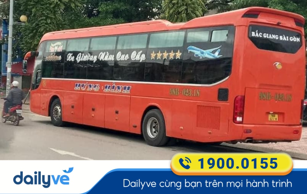 Nhà xe Hưng Bình tuyến Bến xe Ngã Tư Ga đi Bắc Giang