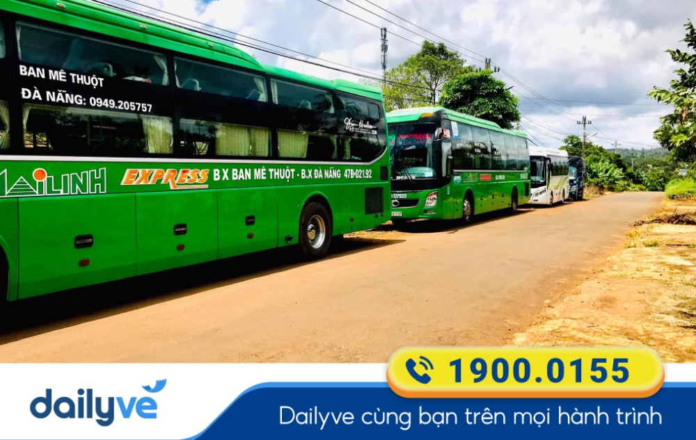 Nhà xe Mai Linh tuyến Đà Nẵng đi Gia Lai