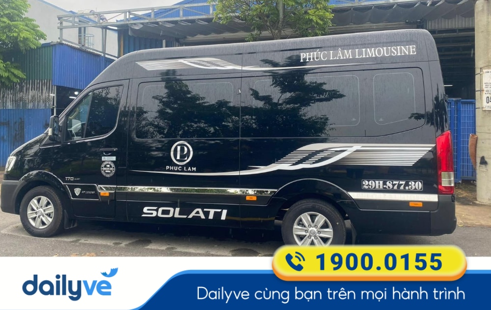Nhà xe Phúc Lâm Limousine tuyến Đà Nẵng đi Tam Kỳ Quảng Nam