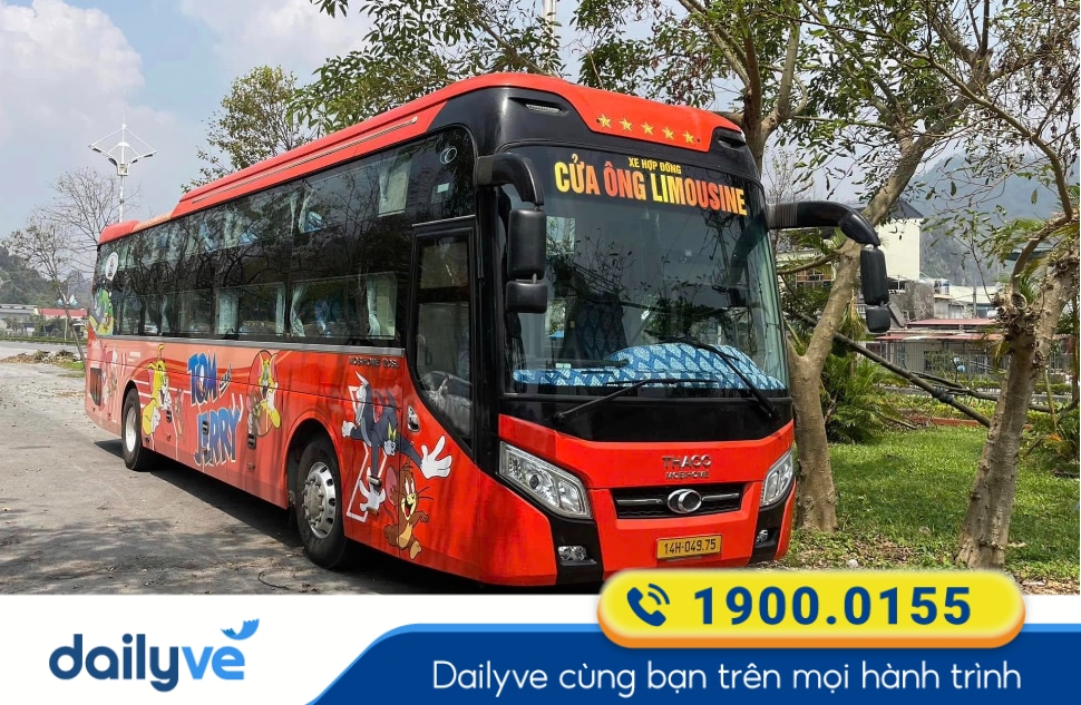 Nhà xe Cửa Ông Limousine tuyến Thừa Thiên Huế đi Hà Nội