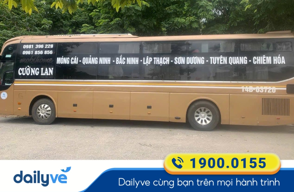 Nhà xe Cường Lan tuyến Hà Nội đi Nghĩa Lộ Yên Bái