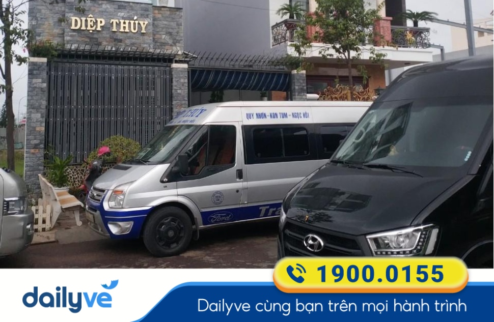 Nhà xe Diệp Thúy tuyến Quy Nhơn đi Gia Lai