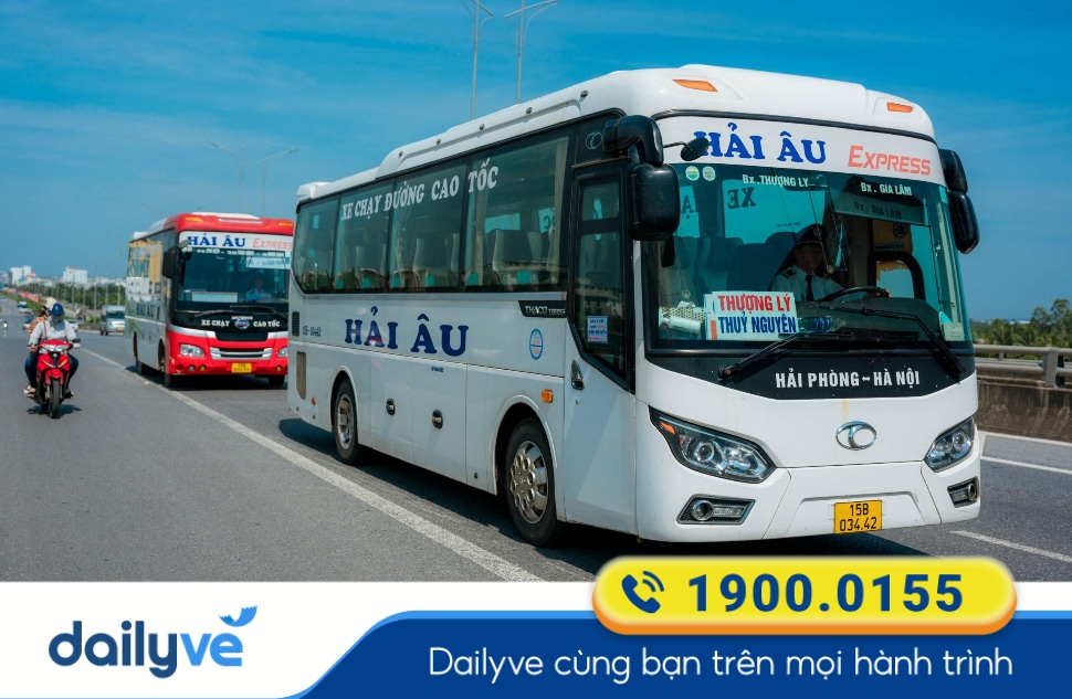 Nhà xe Hải Âu tuyến Thái Bình đi Hải Phòng