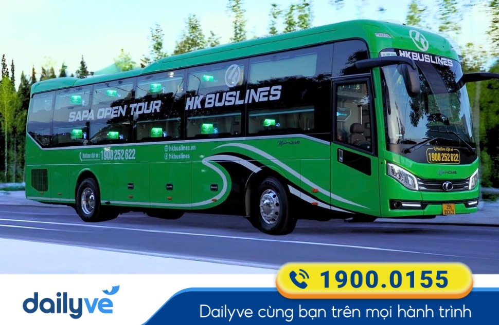 Nhà xe HK Buslines tuyến Thừa Thiên Huế đi Hà Nội