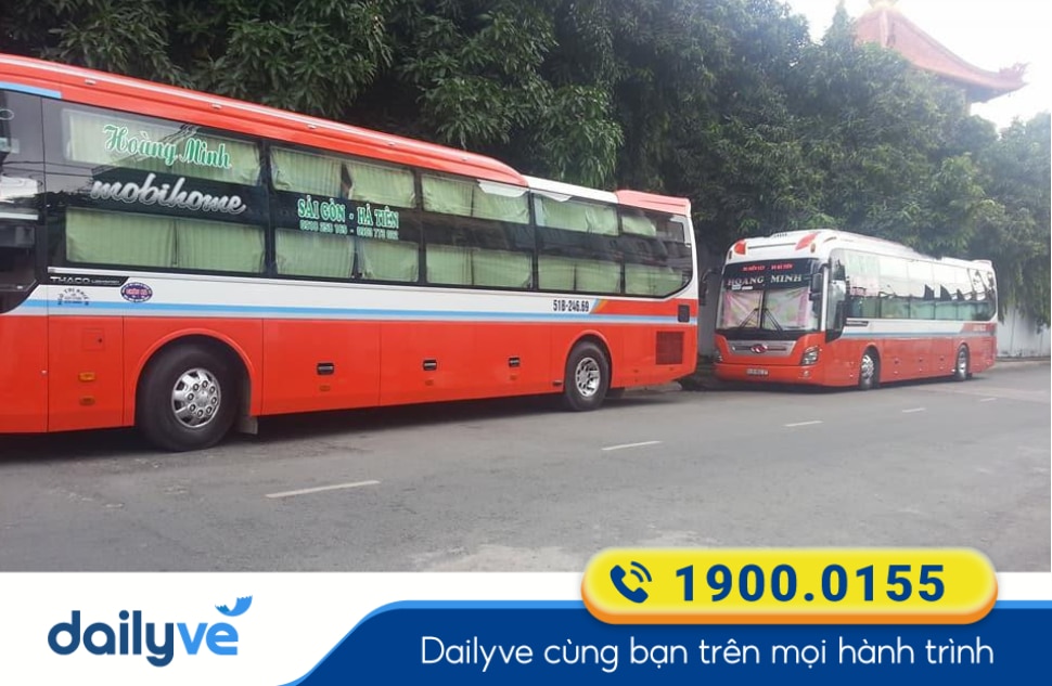 Nhà xe Hoàng Minh tuyến Sài Gòn đi Hà Tiên Kiên Giang