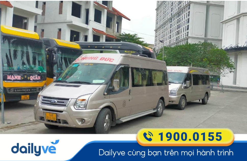 Nhà xe Hùng Đức tuyến Bến xe Bãi Cháy đi Hà Nội