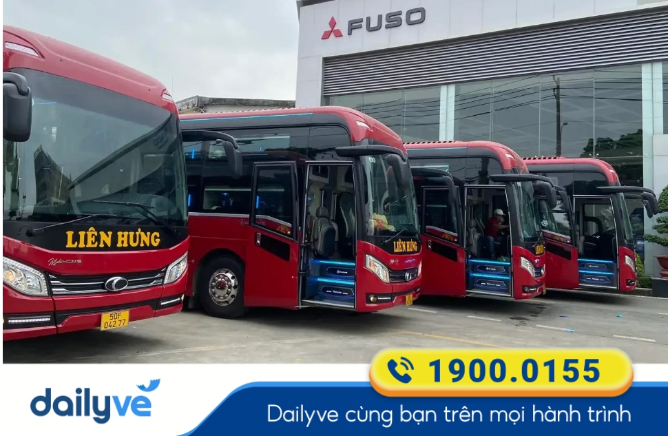 Nhà xe Liên Hưng tuyến Nha Trang đi Buôn Ma Thuột Đắk Lắk