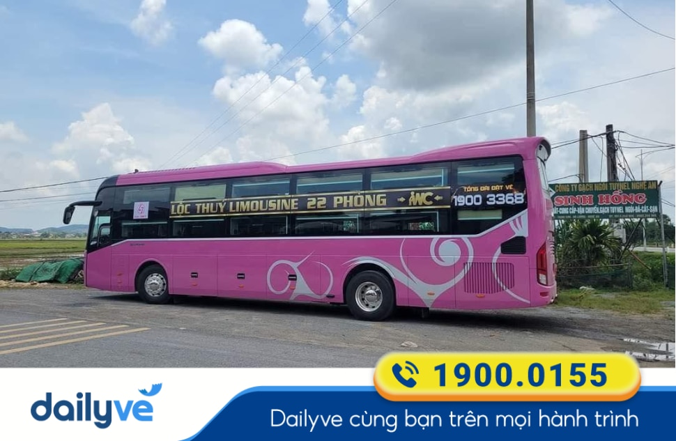 Nhà xe Lộc Thủy tuyến Đà Nẵng đi Bình Dương