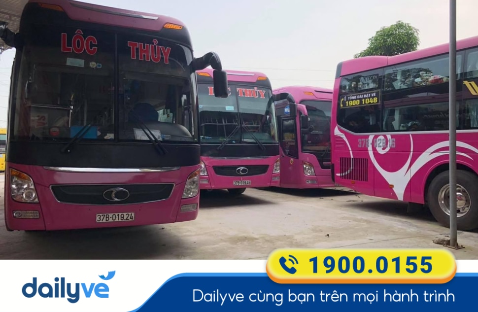 Nhà xe Lộc Thủy tuyến Đà Nẵng đi Nghệ An