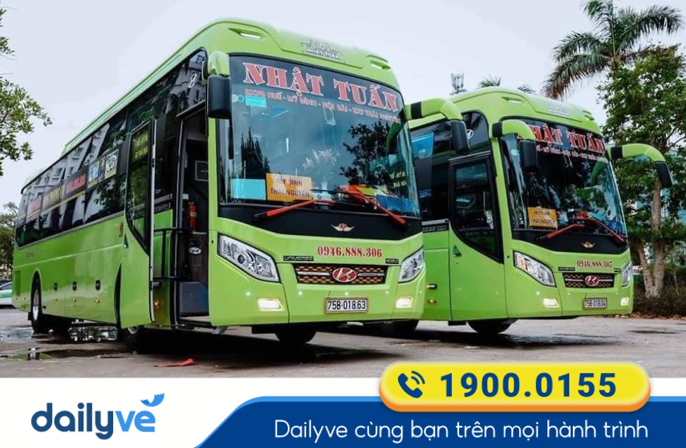 Nhà xe Nhật Tuấn tuyến Thừa Thiên Huế đi Hà Nội