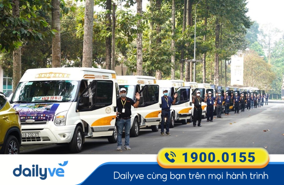 Nhà xe Saco Travel tuyến Bến xe An Sương đi Tây Ninh