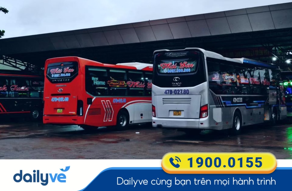 Nhà xe Thái Sơn tuyến Nha Trang đi Buôn Mê Thuột