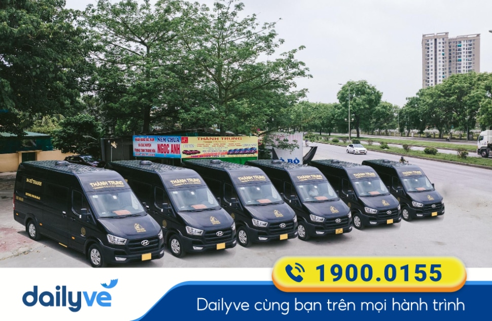 Nhà xe Thành Trung tuyến Quảng Ninh đi Thanh Hóa