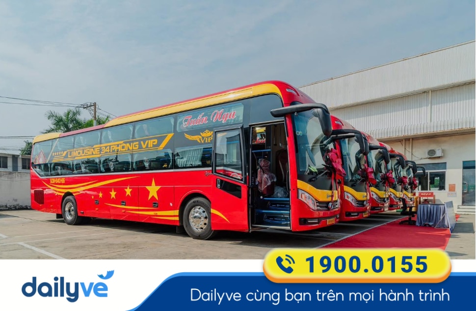 Nhà xe Tuấn Nga tuyến Sài Gòn đi Hà Tiên