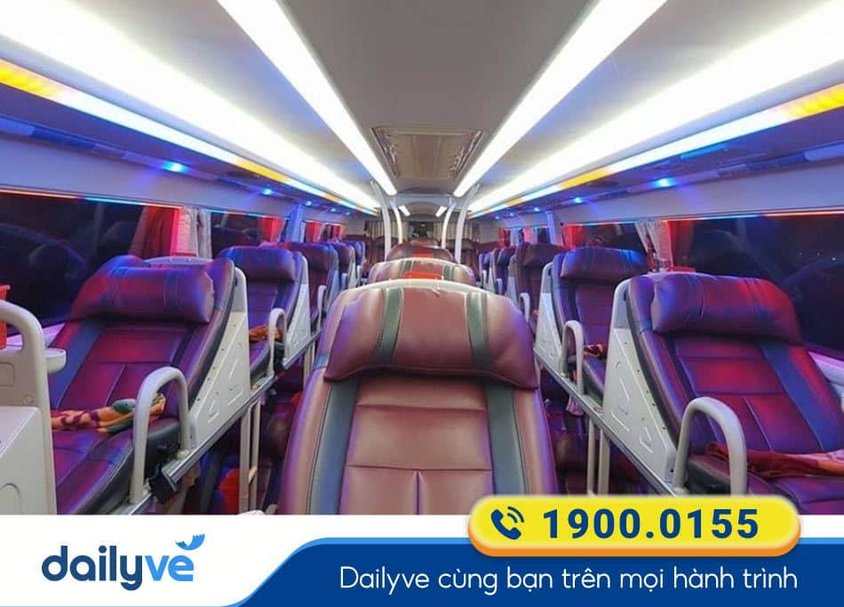 Xe giường nằm 40 chỗ chất lượng cao của nhà xe Hoa Hồng