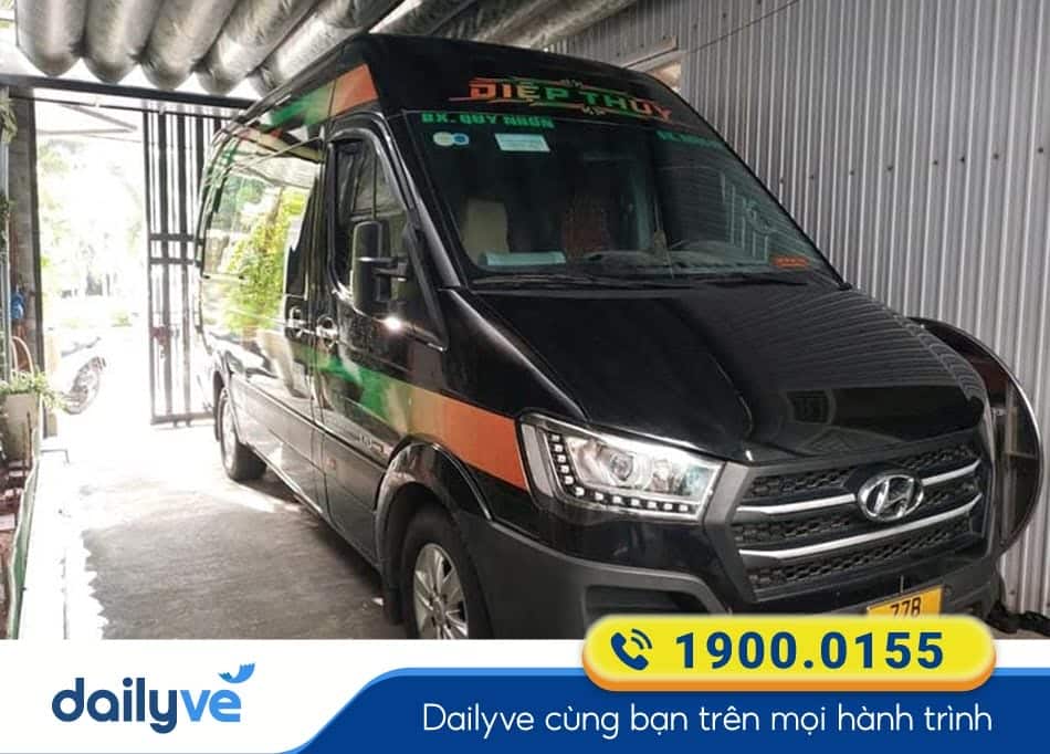 Nhà xe Diệp Thúy chuyên tuyến xe Gia Lai đi Quy Nhơn