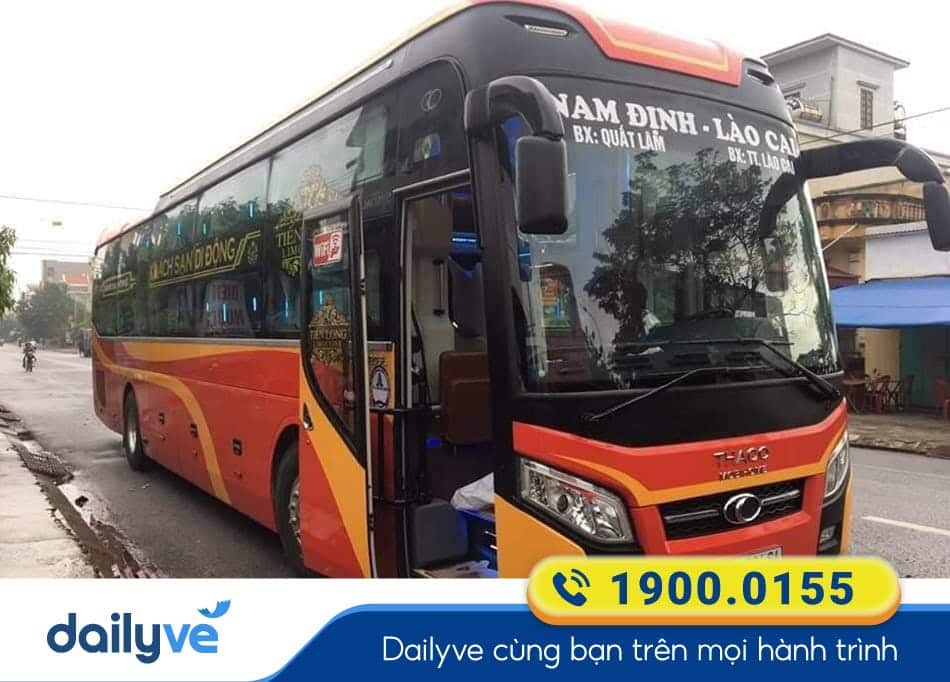 Nhà xe Tiến Long chuyên tuyến xe Nam Định đi Lào Cai
